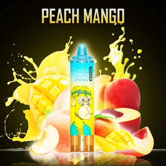 RandM Tornado 15000 Peach Mango 2%