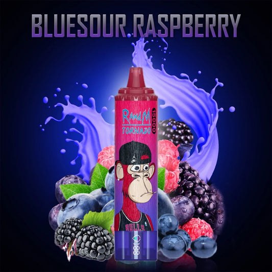 RandM Tornado 15000 Bluesour Raspberry 2%