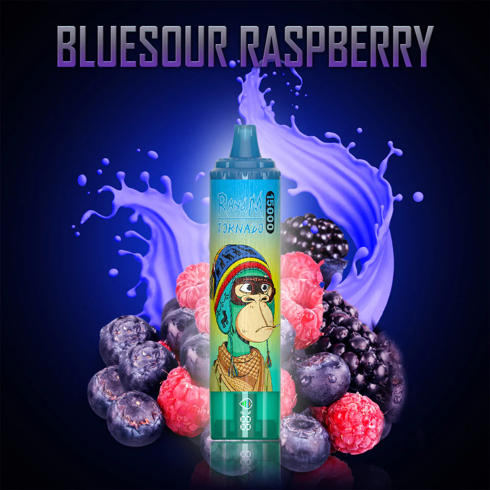 RandM Tornado 15000 Bluesour Raspberry 2%