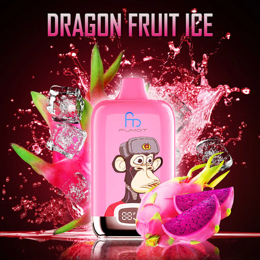 RandM Fumot Digital Box 12000 Dragonfruit is 2%