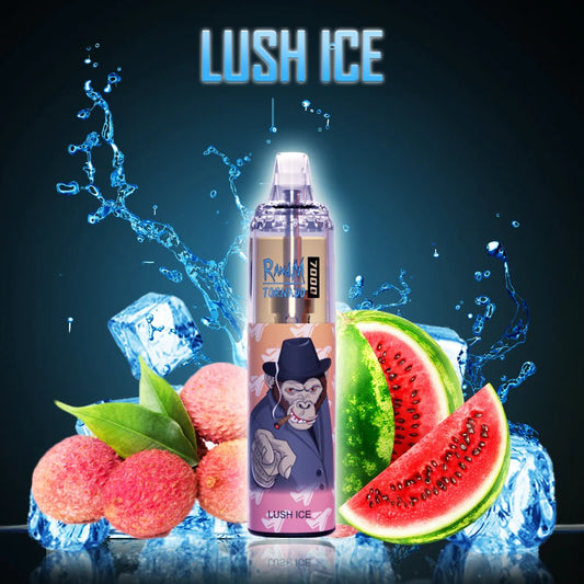 RandM Tornado 7000 Lush Ice 0%